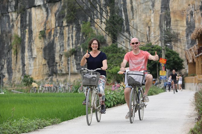 Luxury Ninh Binh Trang an Hoa Lu, Thai Vi Temple, Bike, Boat - Assistance and Support