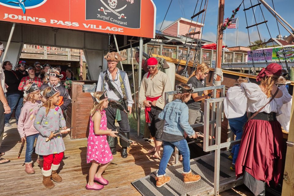 Madeira Beach: Pirate Adventure Cruise With Beer and Wine - Transportation Information