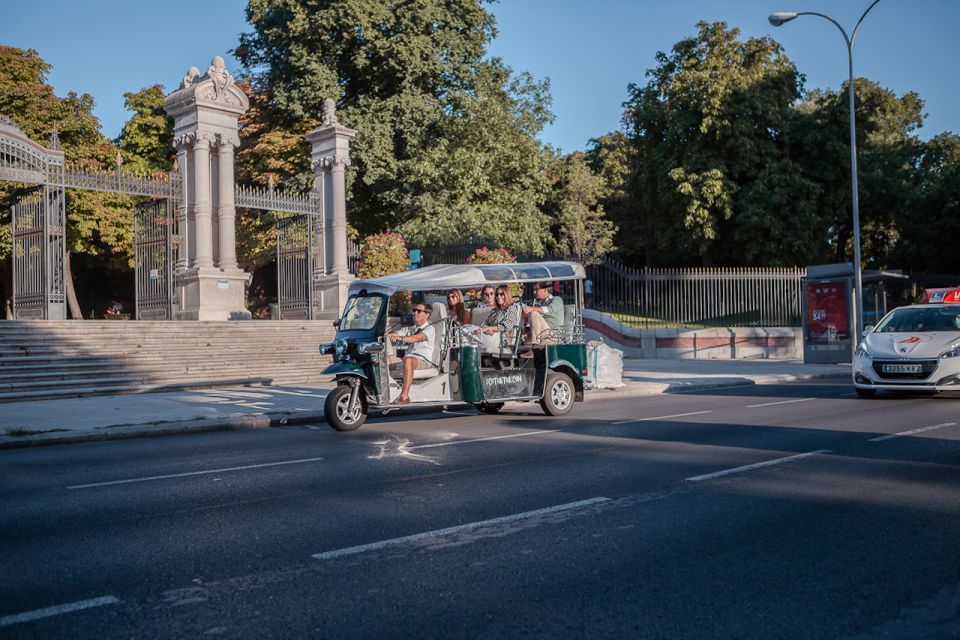 Madrid: Private City Tour by Electric Tuk Tuk - Tour Duration