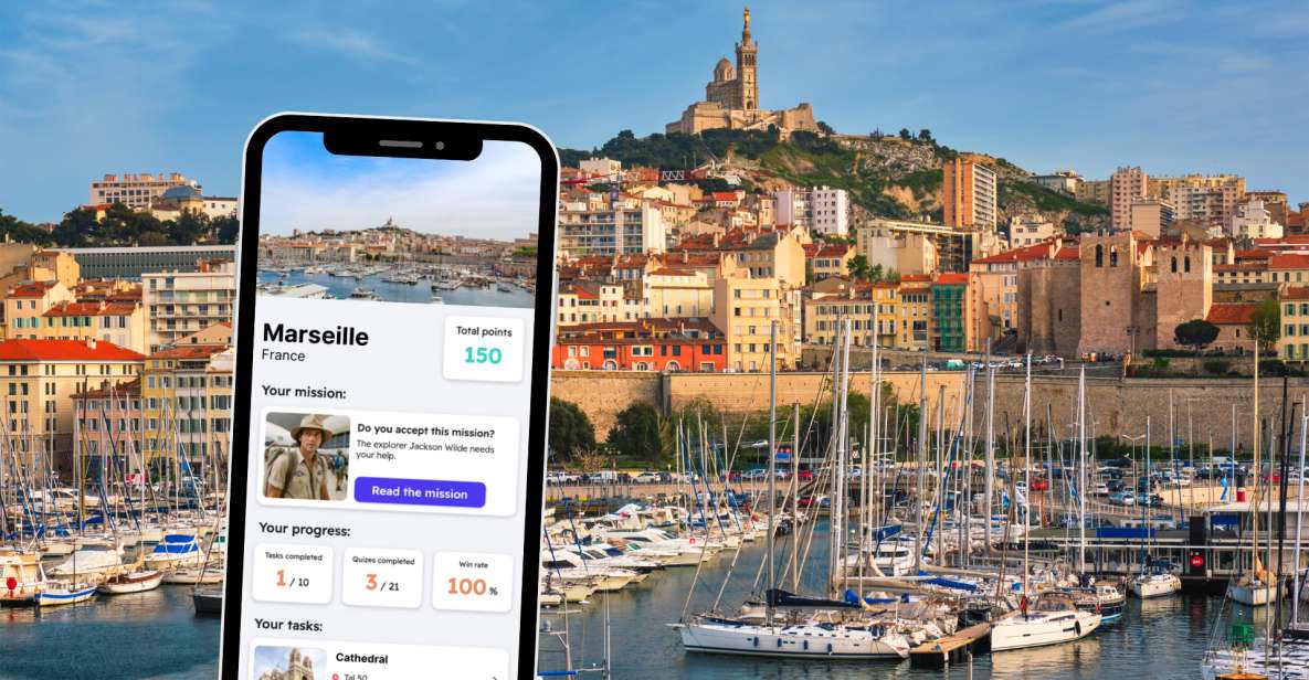 Marseille: City Exploration Game and Tour on Your Phone - Directions
