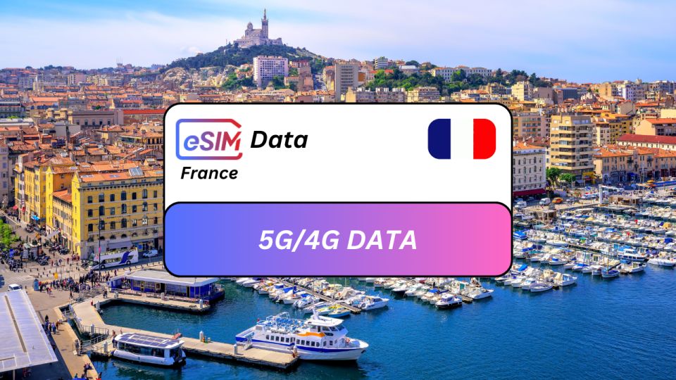 Marseille: France Esim Roaming Data Plan - Booking and Cancellation Process