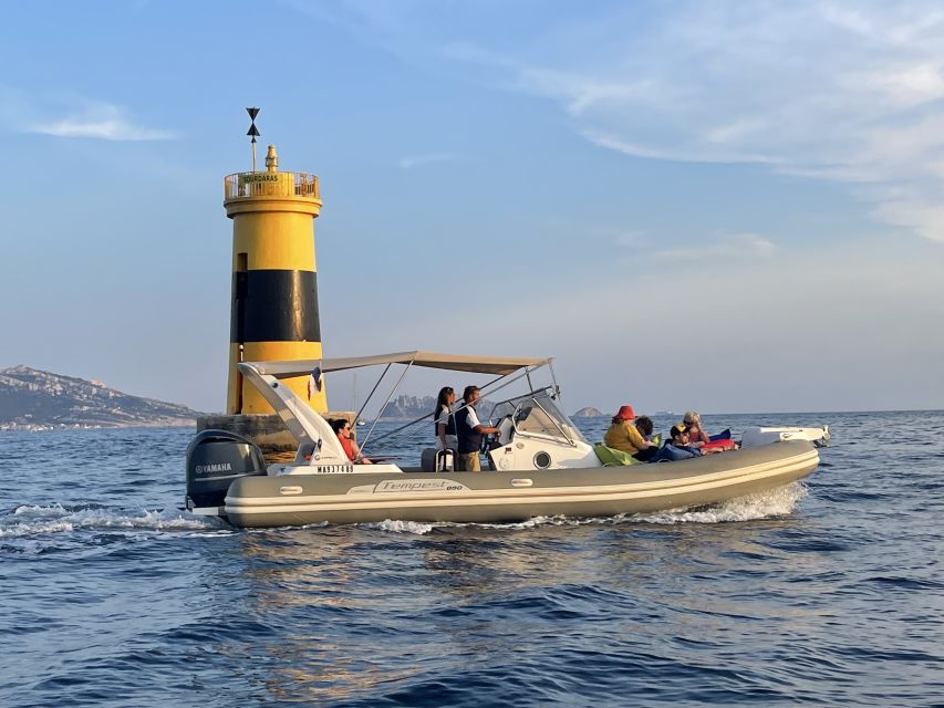 Marseille: Frioul Islands Sunset Speedboat Cruise - Booking