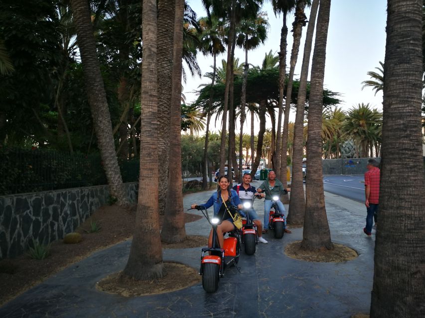 Maspalomas: Electric Scooter Chopper 2 Seat and Camel Tour - Common questions