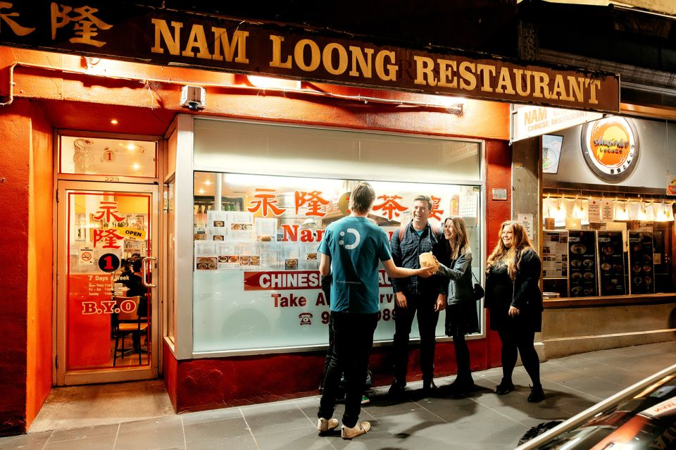 Melbourne: Guided Night-Time Food Walking Tour - Directions to Meeting Point