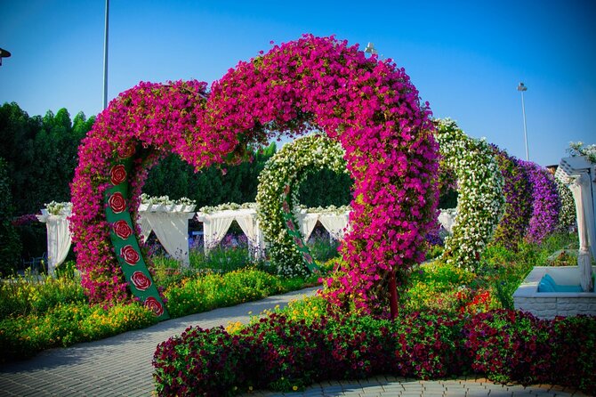 Miracle Garden Dubai Tour With Pickup and Drop off From Abu Dhabi - Common questions