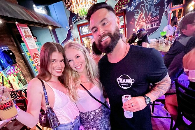 Nashville Bar Crawl With VIP Club Entrance, Souvenir, Bonus Shots - Last Words