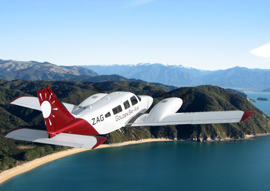 Nelson: Abel Tasman Cruise-Fly Day Tour - Scenic Flight Over Abel Tasman