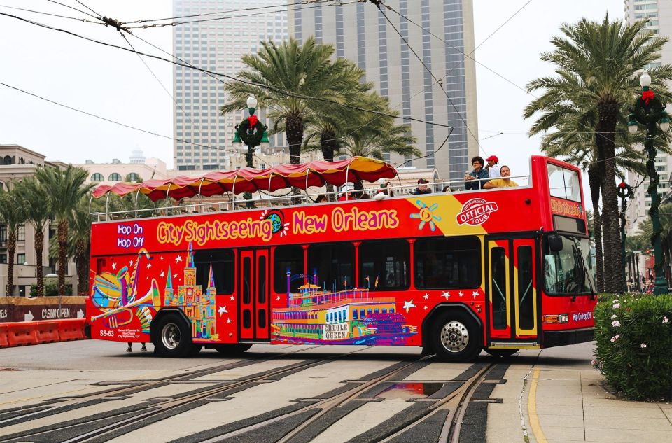 New Orleans: 2 & 3 Days Hop-On Hop-Off Bus With Walking Tour - Tour Itinerary and Stops