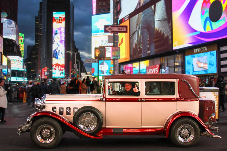 NYC: Vintage Car Night Tour - Common questions