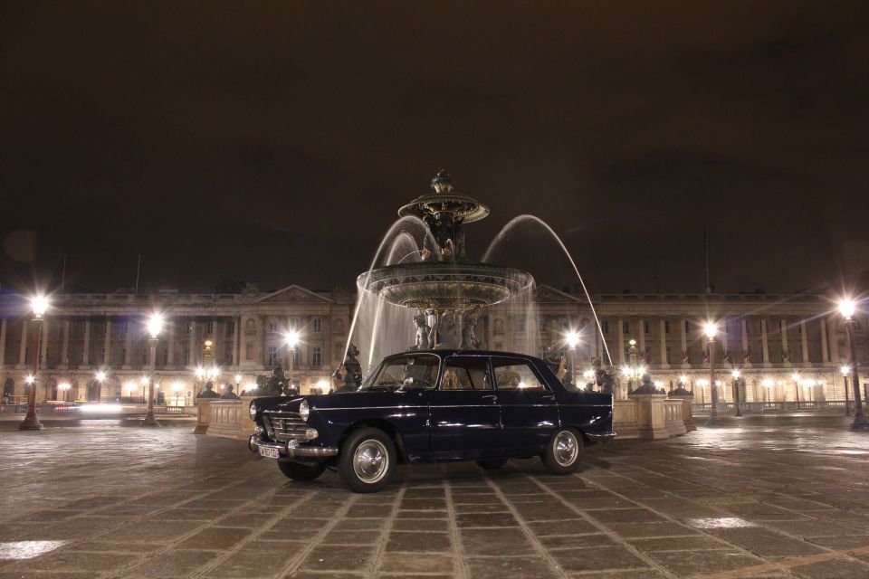 Paris: 1.5-Hour Vintage Car Night Tour - Last Words