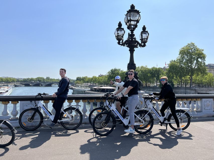 Paris: Afternoon E-Bike Guided Small Group Tour - Common questions