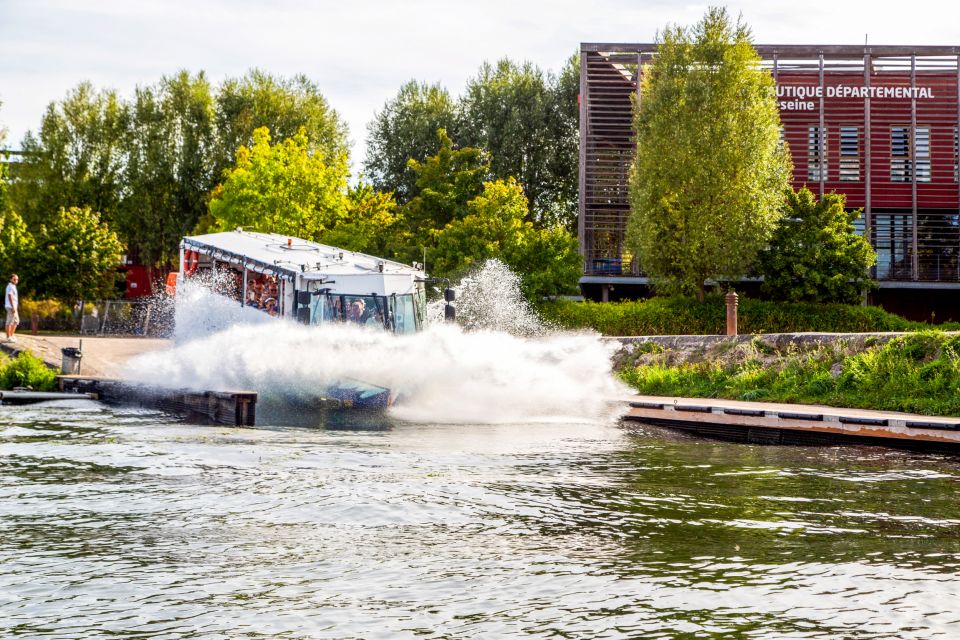 Paris: City and River Seine Tour on an Amphibious Bus - Common questions