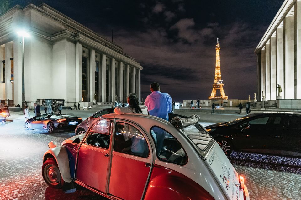Paris: Discover Paris by Night in a Vintage Car With a Local - Tour Inclusions