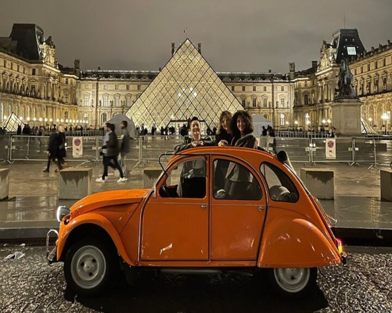 Paris: Guided City Highlights Tour in a Vintage French Car - Vintage Car Experience