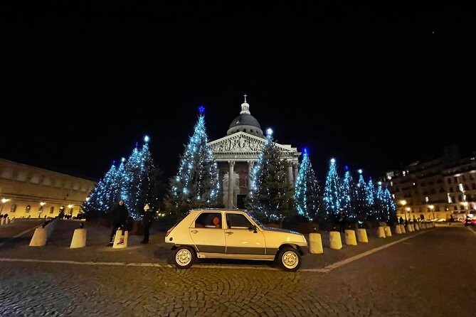 Paris Vintage Private Night Tour in a 1980 Renault 5 - Multilingual Support and User Guidelines