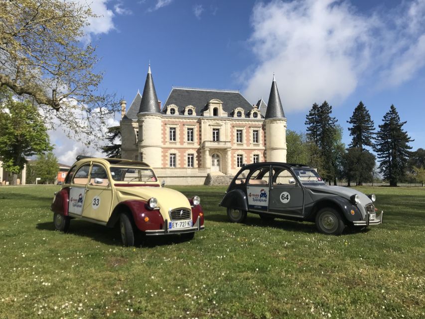 Pessac-Léognan : Citroën 2CV Private Half-Day Wine Tour - Wine Tastings and Landmark Discoveries