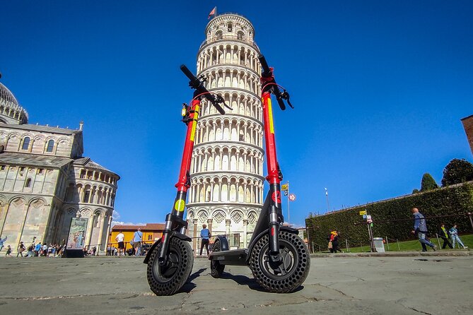 Pisa E-Scooter Self-Guided Tour (with Audioguide)