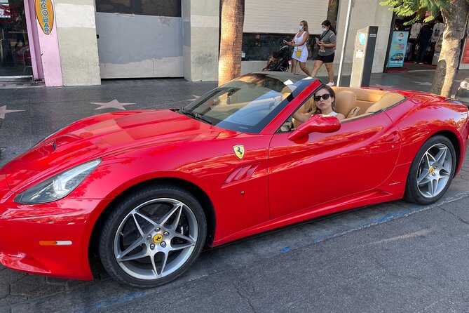 Private Ferrari Tour Hollywood Walk of Fame 20 Minutes. - Booking Process Simplified