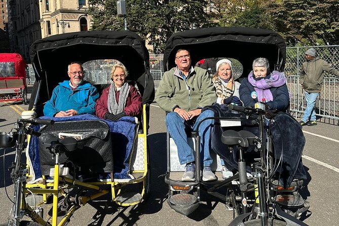 Private Hop on Hop off Central Park Pedicab Tour - Additional Information