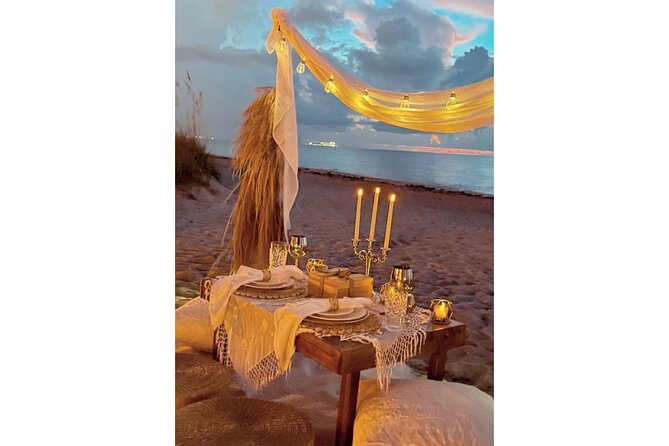 Private Luxury Sunrise Beach Picnic in Hollywood - Booking Process Details