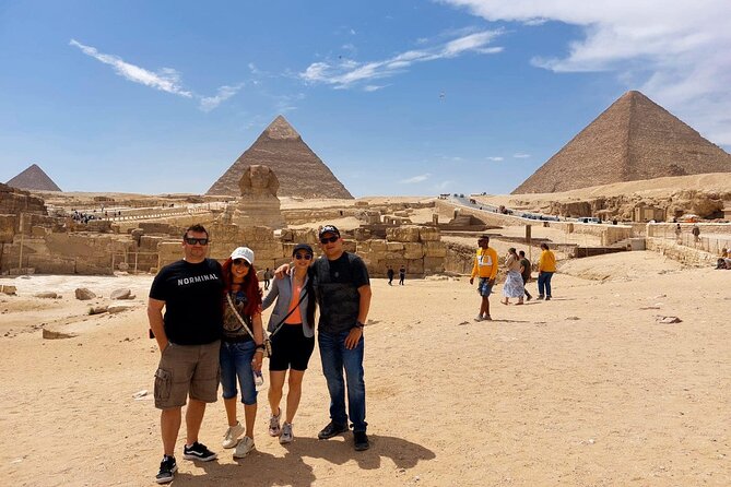 Private Tour Giza Pyramids ,Sphinx. Lunch and Local Bazaars - Review Sources