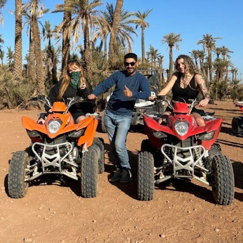 Quad Bike in Desert Jbilat & Palm Grove With Tea & Transfer - Cancellation Policy