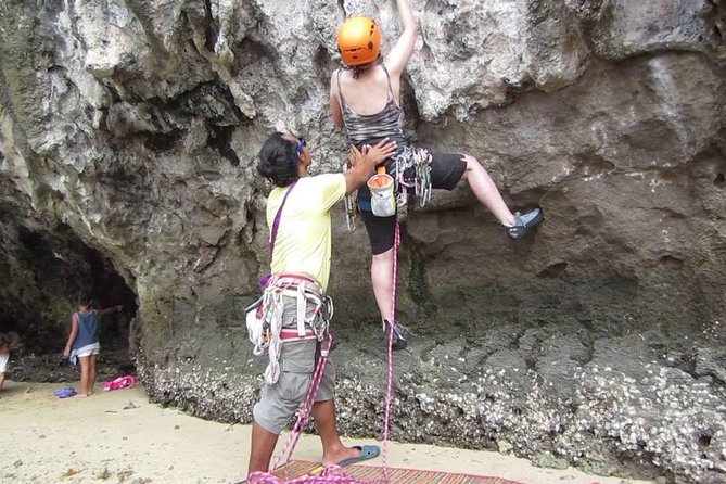 Railay Beach Rock Climbing Adventure Tour From Krabi - Group Size and Safety Measures