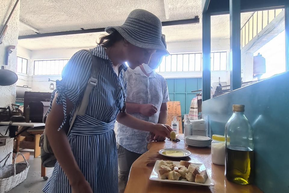 Rethymno Half Day Wine Tasting-Olive Oil Factory-Kourna Lake - Background