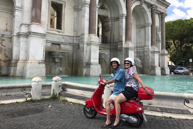 Rome by Vespa Semi Private Tour MAX 6 PEOPLE GUARANTEED - Common questions