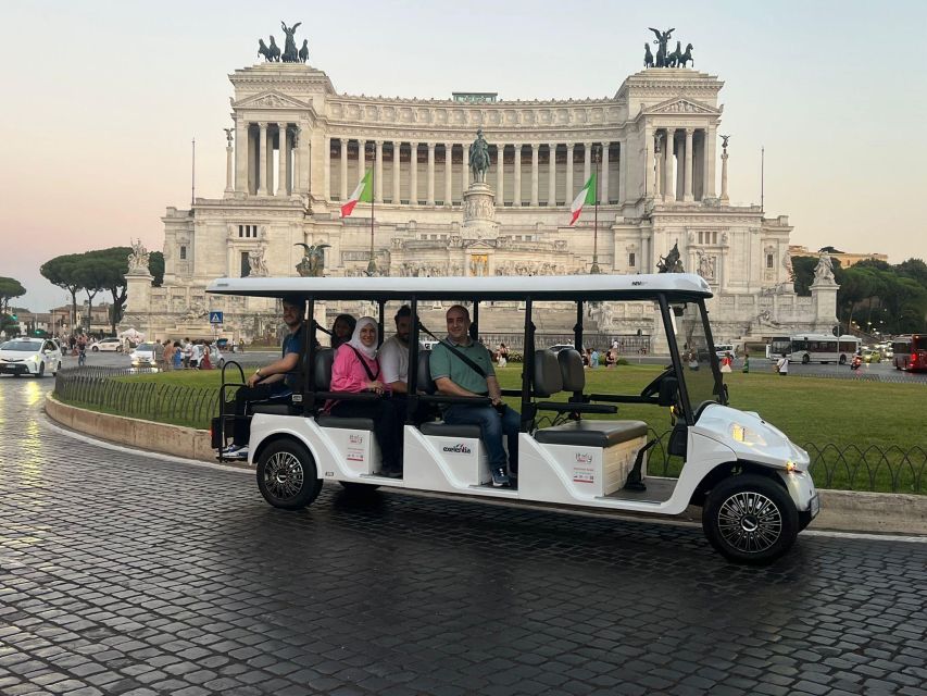 Rome: Private City Highlights Golf Cart Tour - Prohibited Items and Guidelines