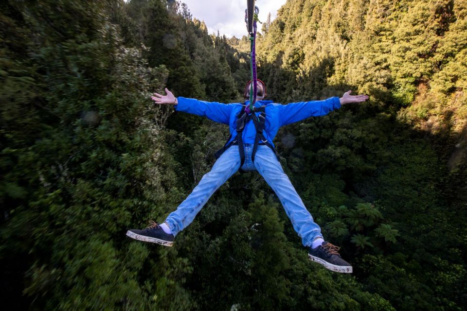 Rotorua: Ultimate Guided Zipline Tour W/ Volcanic Cliff Walk - Inclusions