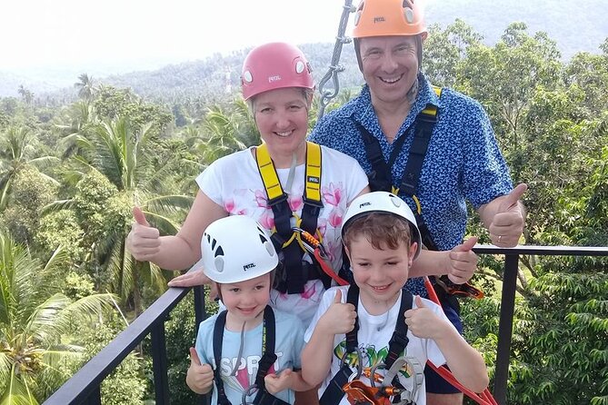 Samui Zipline 9 Platforms Adventure Tour - Booking Information