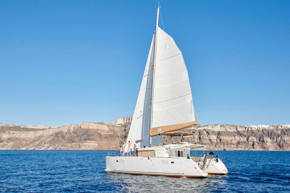 Santorini: Catamaran Day Trip With Snorkel, Meal, & Open Bar - Traveler Tips