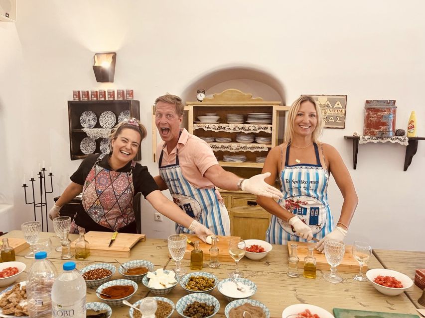 Santorini: Cooking Class, Local Menu and Dessert With Wine - Additional Tips and Recommendations