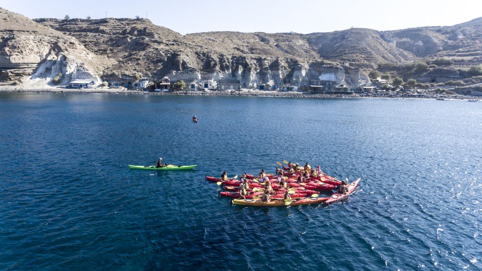 Santorini: Sunset Sea Kayak With Light Dinner - Directions for Tour