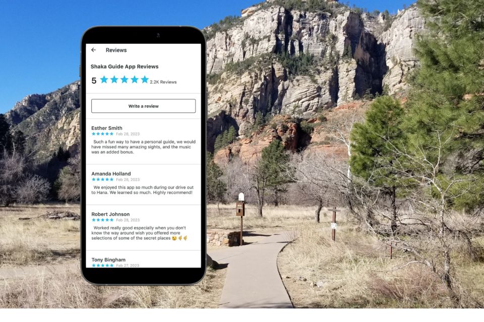 Sedona: Self-Guided Driving Tour With GPS Audio Guide App - Important Information