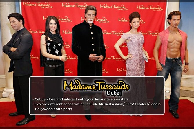 Self-guided Tour at a Wax Museum in Madame Tussauds Dubai - Souvenir Shop and Amenities