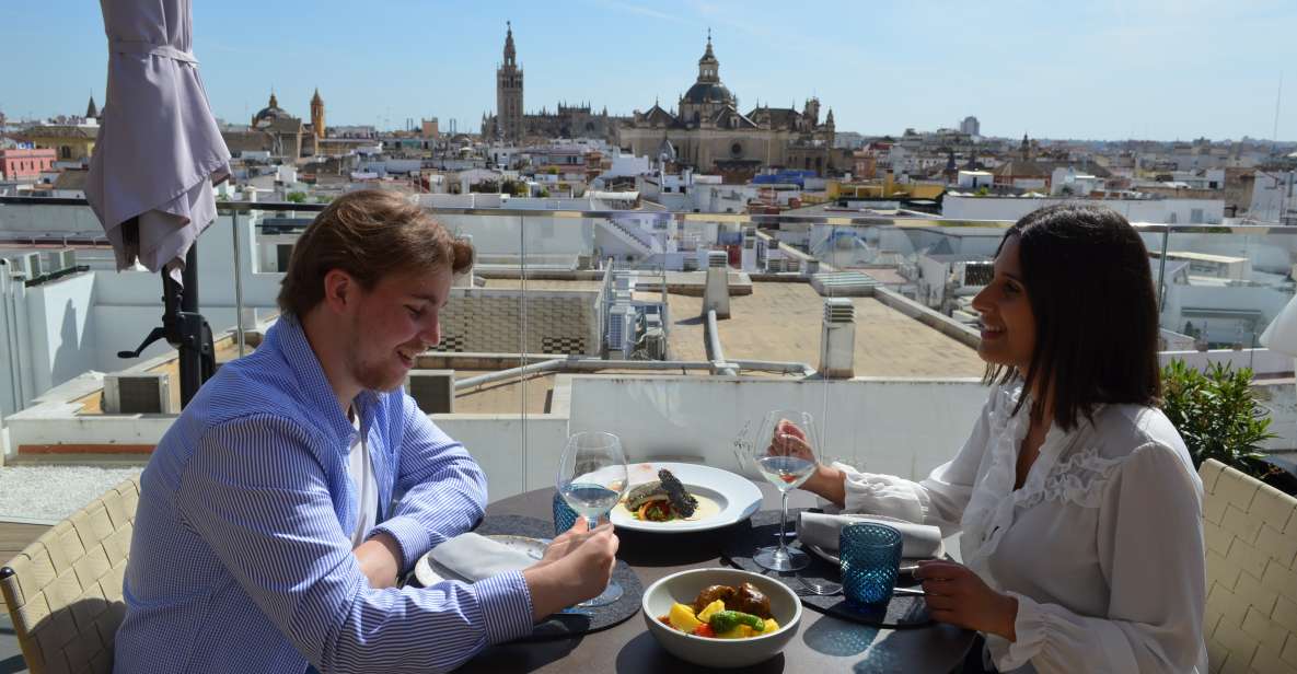 Seville: Alcazar Guided Tour With VR City Tour & Roof Lunch - Common questions