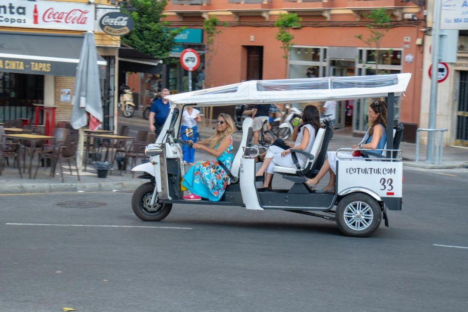 Seville: City Tour by Private Eco Tuk Tuk - Tour Route