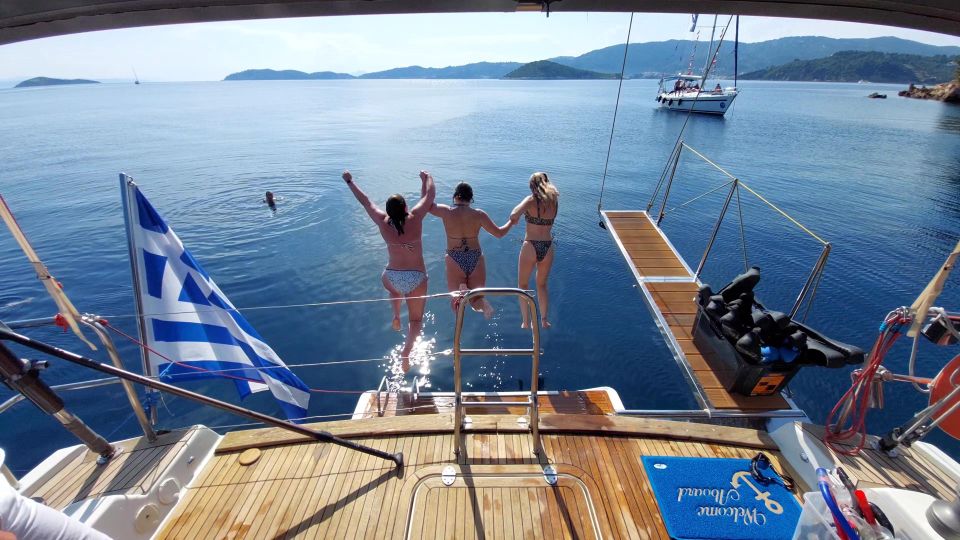 Skiathos: All-Inclusive Full-Day Sailing Cruise With Lunch - Common questions