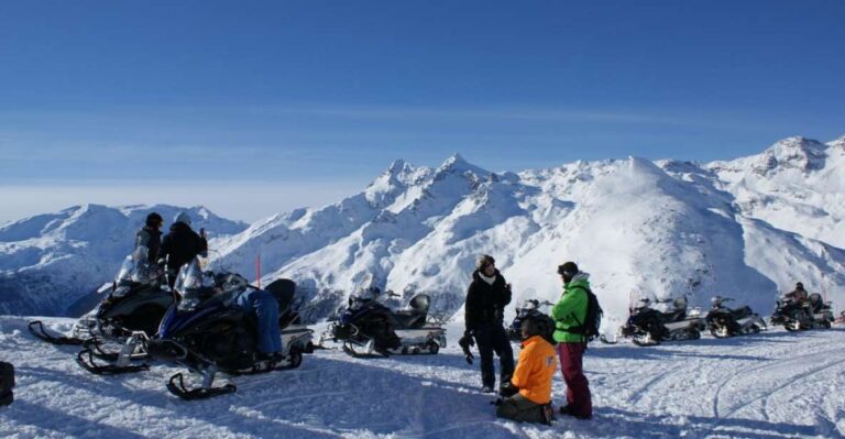 Snowmobile Tour Madesimo / Splügen Pass (Daytrip St. Moritz)
