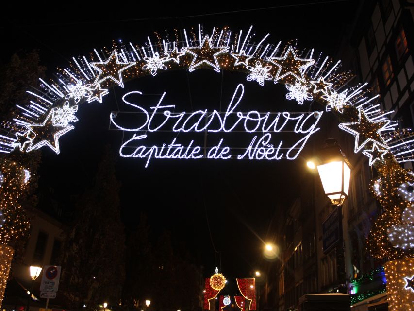 Strasbourg: Christmas Market by Night With Mulled Wine - Common questions