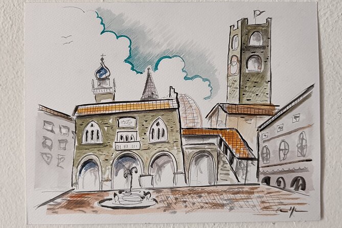 Urban Sketching in Bergamo - Upper Town! - Sharing Your Urban Sketches