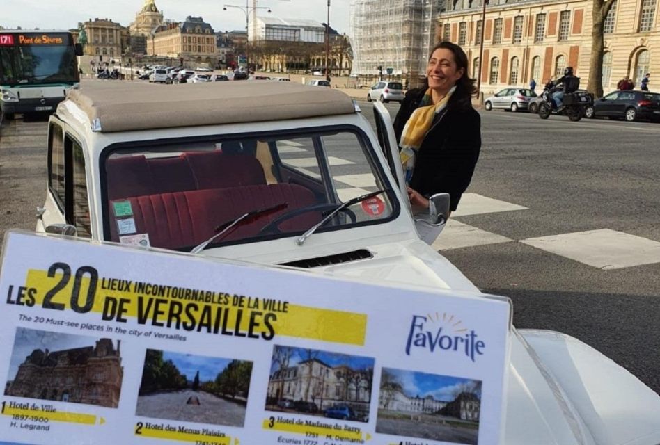 Versailles: 2 Hours Citytour in Vintage Car & Extension Park - Directions