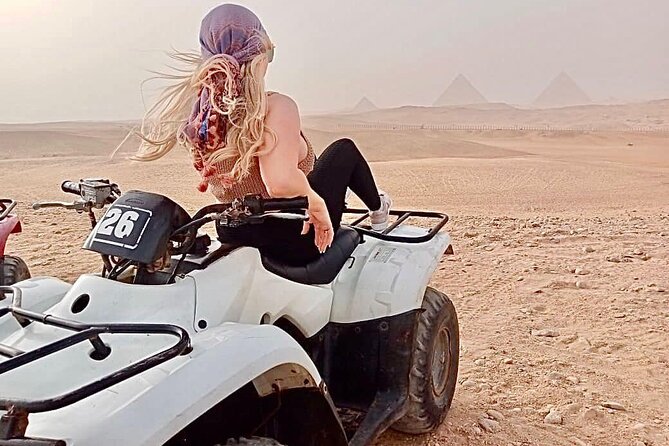 VIP Tour Giza Pyramids ,Sphinx, Quad Bike ,Camel, Dinner Cruise - Common questions