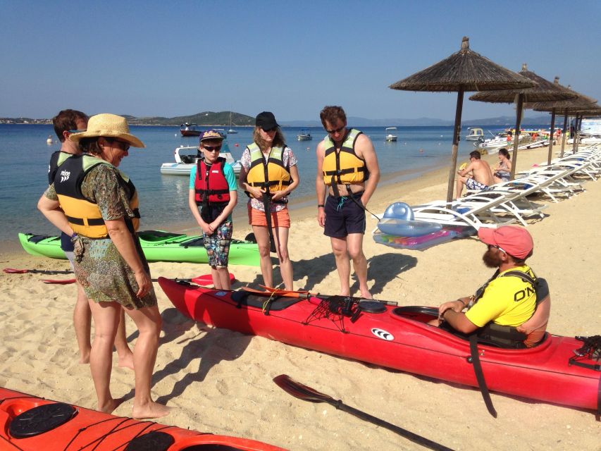 Vourvourou: Sea Kayaking Diaporos Island Private Day Tour - Description and Embarkation
