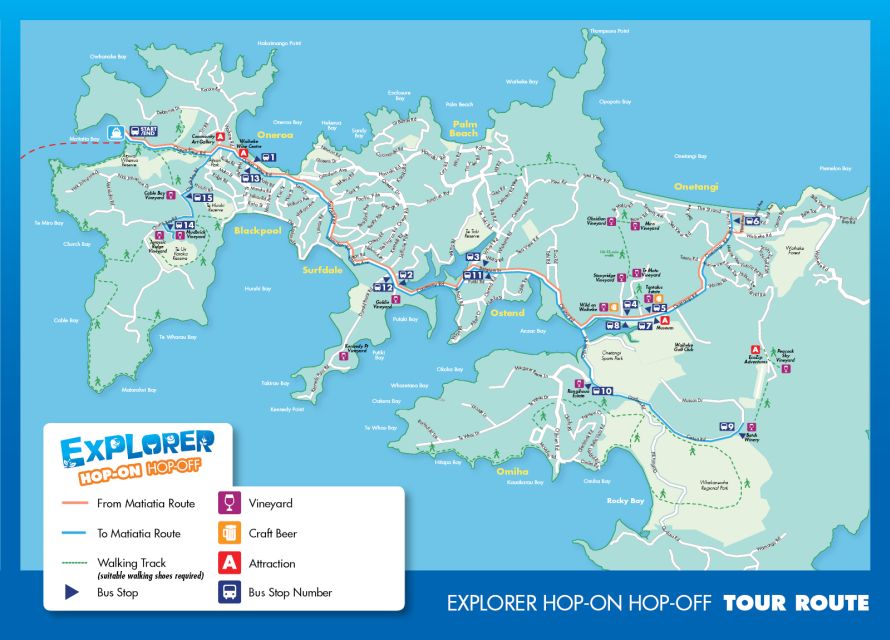 Waiheke Island: Ferry & Hop-On Hop-Off Explorer Bus Tickets - Ferry Departure Schedule