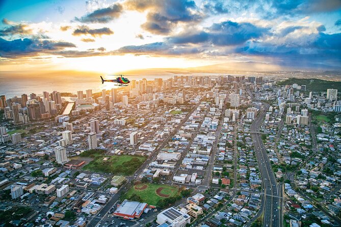 Waikiki Sunset - 50 Min Helicopter Tour - Doors Off or On - Common questions