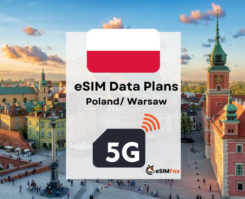 Warsaw : Esim Internet Data Plan for Poland High-Speed 4g/5g - Common questions