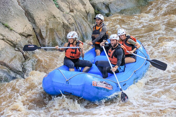 Whitewater Rafting 10km and Waterfall Trekking Tour From Chiang Mai - Common questions